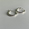 925 Sterling Silver Hoops Earrings