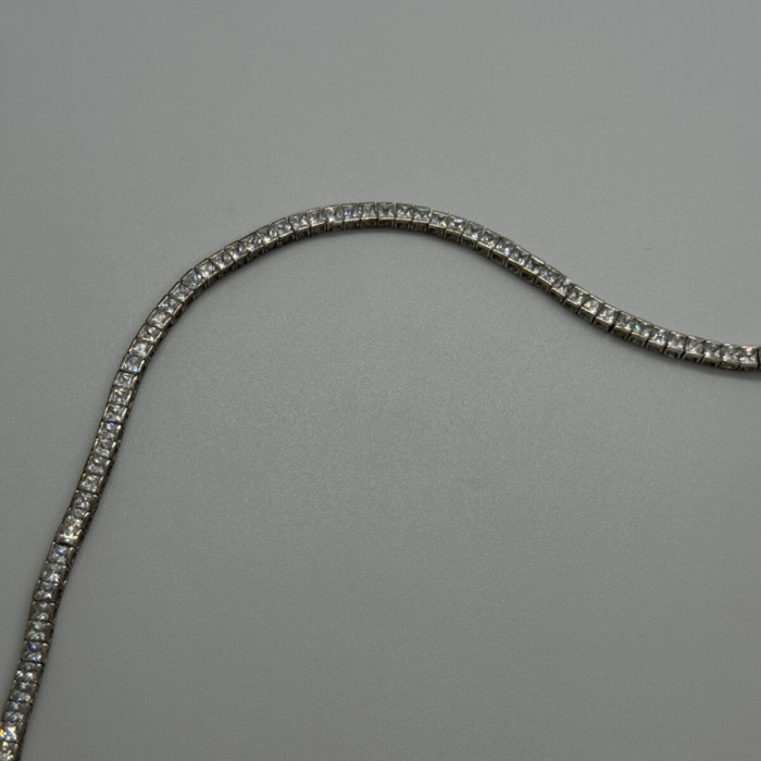 925 Sterling Silver CZ Bracelet