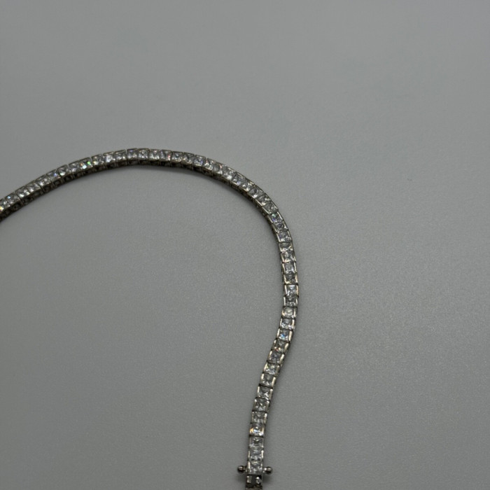 925 Sterling Silver CZ Bracelet