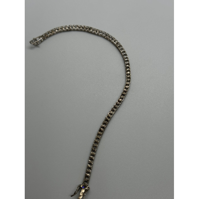 925 STERLING SILVER CZ BRACELET