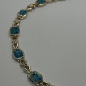 925 Sterling Silver Opal Bracelet