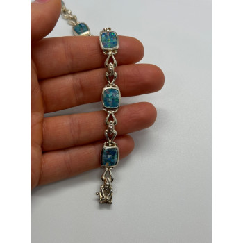 925 STERLING SILVER OPAL BRACELET