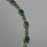 925 Sterling Silver Opal Bracelet