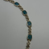 925 Sterling Silver Opal Bracelet