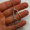 925 Sterling Silver Morganite & Beryl Bracelet