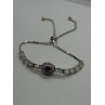 925 STERLING SILVER  MORGANITE & BERYL BRACELET
