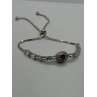 925 STERLING SILVER  MORGANITE & BERYL BRACELET