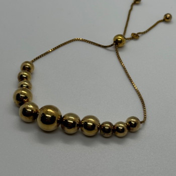925 Sterling Silver Gold Plated KA 1772 Italy Bracelet