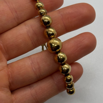 925 Sterling Silver Gold Plated KA 1772 Italy Bracelet