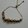 925 Sterling Silver Gold Plated KA 1772 Italy Bracelet