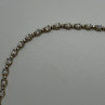 925 Sterling Silver Gold Plated CZ Bracelet