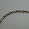 925 Sterling Silver Gold Plated CZ Bracelet