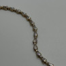 925 Sterling Silver Gold Plated CZ Bracelet