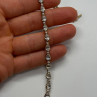 925 Sterling Silver Gold Plated CZ Bracelet