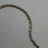 925 Sterling Silver Gold Plated CZ Bracelet