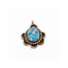 925 Sterling Silver Mosaic Opal Pendant