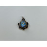 925 Sterling Silver Mosaic Opal Pendant