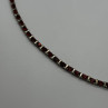 925 Sterling Silver Garnet Bracelet