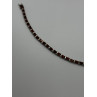 925 STERLING SILVER GARNET BRACELET