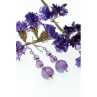 925 Sterling Silver Amethyst Earrings