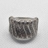 14K White Gold & Diamond Ring Size 5.5