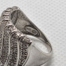 14K White Gold & Diamond Ring Size 5.5