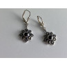 925 Sterling Silver Garnet & Marcasites 