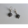 925 Sterling Silver Garnet & Marcasites 