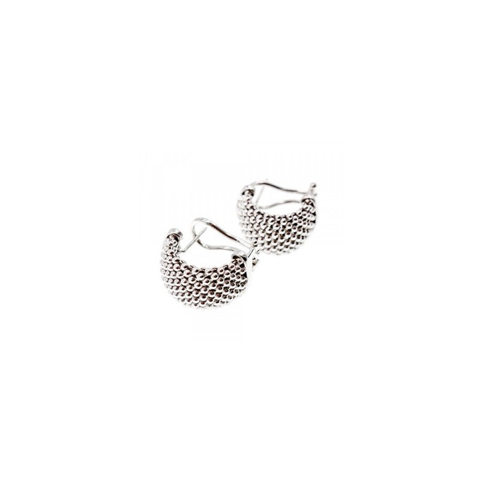925 Sterling Silver Earrings Italy