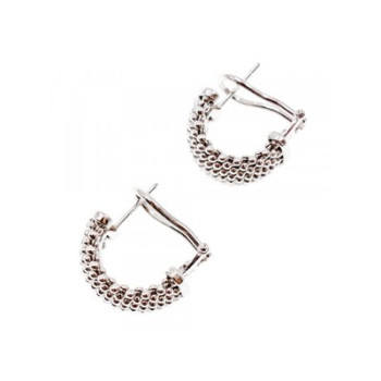 925 Sterling Silver Earrings Italy