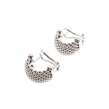 925 Sterling Silver Earrings Italy