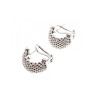 925 Sterling Silver Earrings Italy