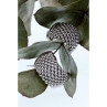 925 Sterling Silver Earrings Italy