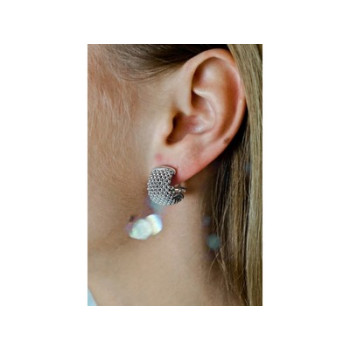 925 Sterling Silver Earrings Italy