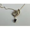 925 Sterling Silver Almandine & Marcasites Chain with Pendant