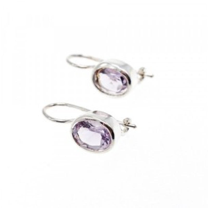 925 Sterling Silver Tourmaline Earrings