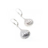 10K WHITE GOLD EARRINGS ITALY