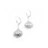 10K WHITE GOLD EARRINGS ITALY