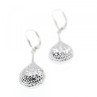 10K White Gold Earrings Italy