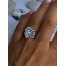 Elegant Design 925 Sterling Silver Beryl Ring Size 8