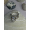 Elegant Design 925 Sterling Silver Beryl Ring Size 8