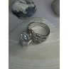 Elegant Design 925 Sterling Silver Beryl Ring Size 8