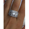 Shiny 925 Sterling Silver Cz Ring Size 11