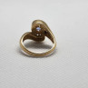 14K Yellow Gold Tanzanite & Diamonds Ring Size 5