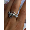 Unique Design 925 Sterling Silver Ring Size 8