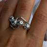 Unique Design 925 Sterling Silver Ring Size 8