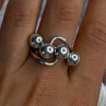 Unique Design 925 Sterling Silver Ring Size 8