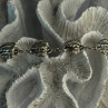 Vintage 925 Sterling Silver Danecraft Leaves Bracelet Length 7