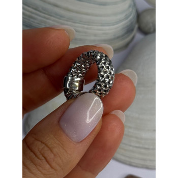 Dyadema Italy 925 Sterling Silver Cz Ring Size 9