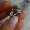 Dyadema Italy 925 Sterling Silver Cz Ring Size 9